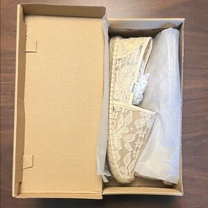 🆕 BNIB Soludos Original Espadrille in Chantilly Lace